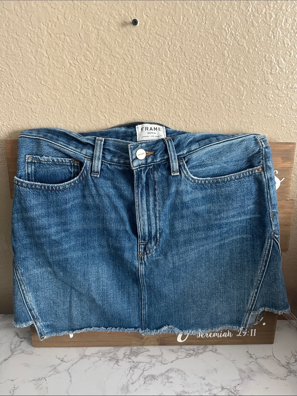 Frame Jean Skirt Size 28